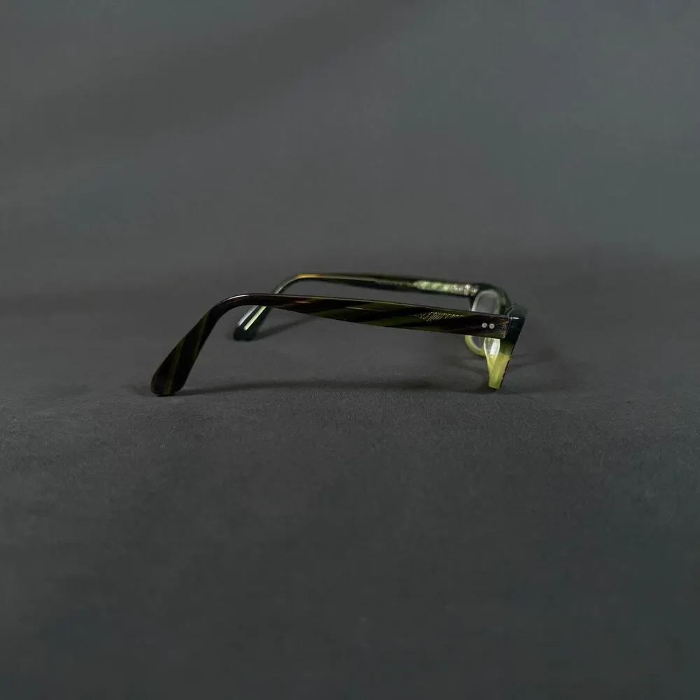 Jean Lafont Felicie 414 50-16 142 Green Tortoise Eyeglass Paris Only Frame